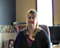 Photo of accounts payable and settlements employee, Amy.